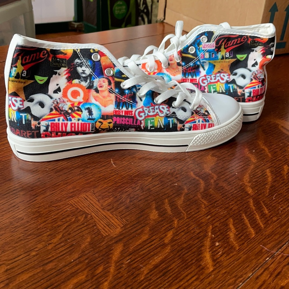 Broadway Musical Converse High Tops